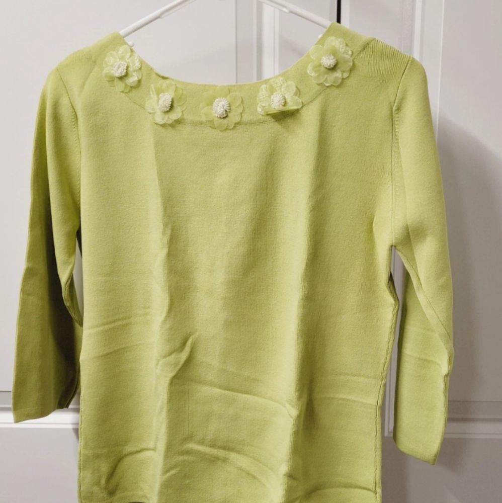 Joseph A. Women's Blouse Top Size: XL Flowers